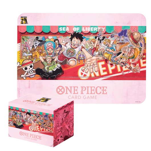 One Piece | Tapete Premium 25th Edition y Caja de Almacenamiento