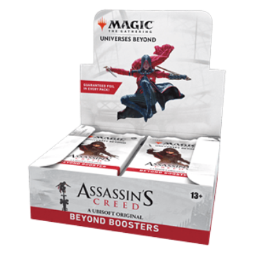 Magie x Assassin's Creed | Beyond Booster Présentoir de 24 Enveloppes Anglaises 2024