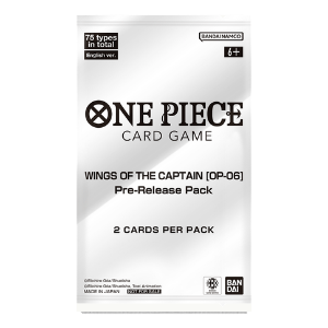 One Piece | OP-06 About Prerelease Pack Wings of the Captain English 2024