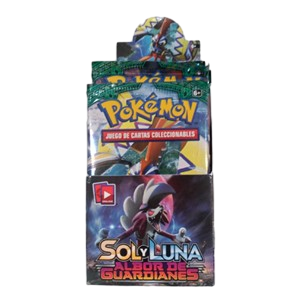 Pokémon | Caja 18 Sobres Albor de Guardianes 2017