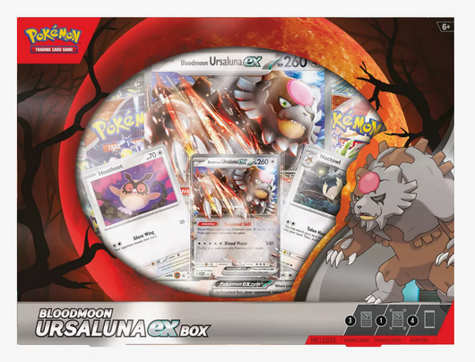 [Préachat] Pokémon | Bloodmoon Ursaluna ex Box Anglais 2024