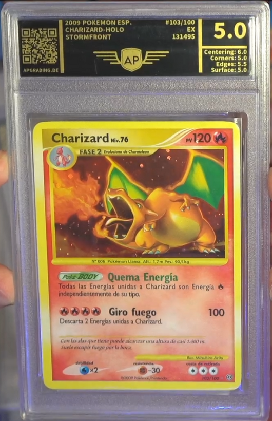 POKEMILLON Segunda Mano AP 5.0 | Charizard Lv.76 (STF 103) Stormfront Español 2006