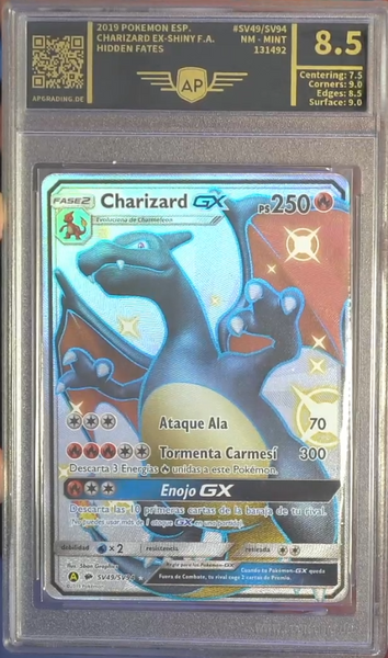 AP 8.5 | Charizard GX (HIF SV49) Hidden Fates Español 2019