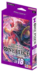 One Piece | Mazo de Iniciación de Monkey D. Luffy Starter Deck ST-18 Inglés 2024