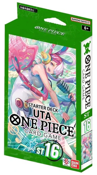 POKEMILLON One Piece | Mazo de Iniciación de Uta Starter Deck ST-16 Inglés 2024