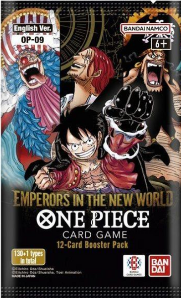 POKEMILLON One Piece | Sobres de OP-09 Four Emperors Inglés 2024