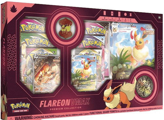 Pokémon | Flareon Vmax Premium Collection 2021 Box