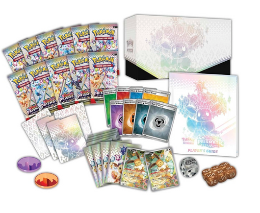 [Precompra] Pokémon | Caja Élite de Entrenador ETB de Prismatic Evolution Pokemon Center Inglés 2025