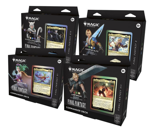 [Precompra] Magic x Final Fantasy | Commander Deck Display Español (4 Mazos Diferentes) 2025