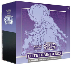 Pokémon | Caja Élite de Entrenador Chilling Reign Calyrex Jinete Espectral Inglés 2021