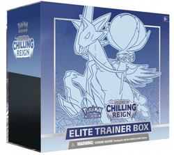 Pokémon | Coffret d'entraînement Elite anglais Calyrex Ice Rider de Chilling Reign 2021