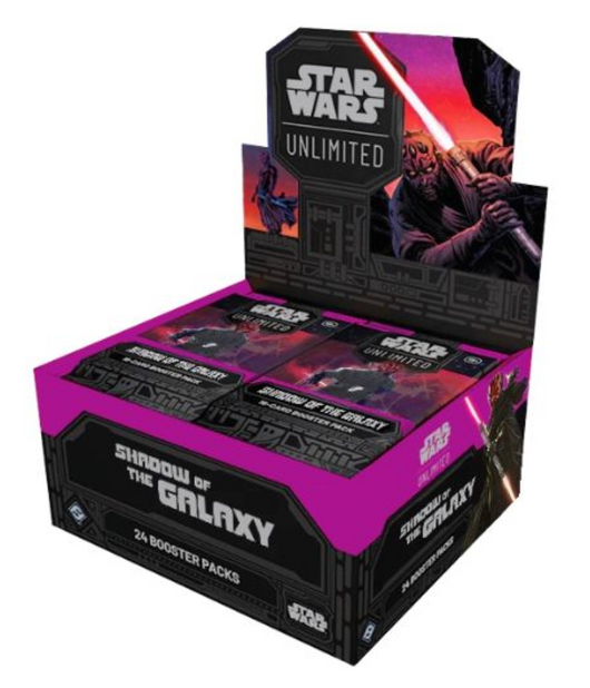 Star Wars Illimité | Etui 6 boîtes de 24 enveloppes de Shadows Of The Galaxy Anglais 2024