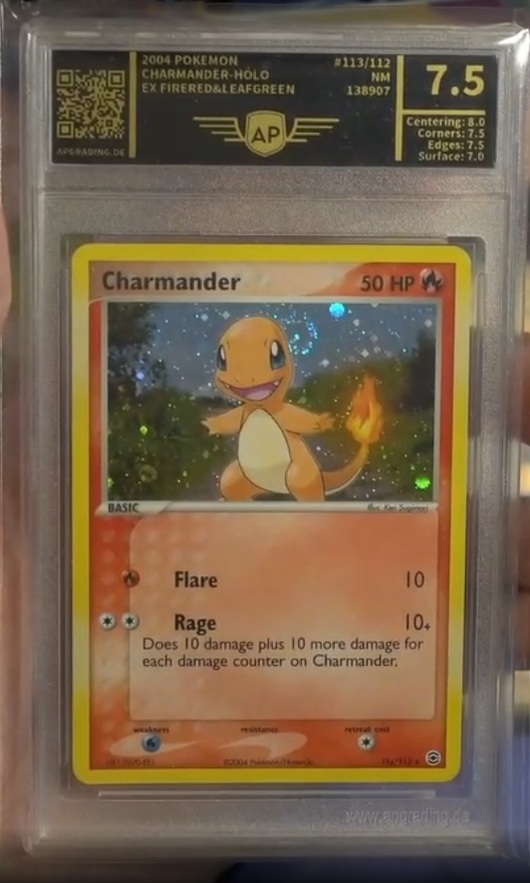 PA 7.5 | Charmander (FL 113) EX FireRed & LeafGreen Anglais