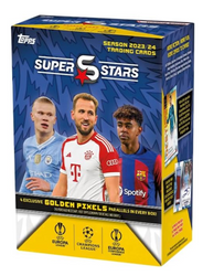 Hauts | Topps UCC Superstars 23/24 - Value Box - 8 packs UEFA Superstars 2024