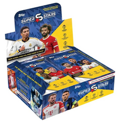 Topps | Topps UCC Superstars 23/24 - Full Box- 24 Sobres de UEFA Superstars 2024