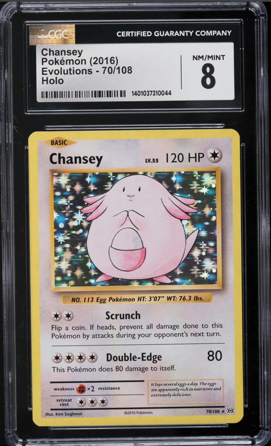 CCG 8 | Chansey (EVO 70) Evolutions 2016 Anglais