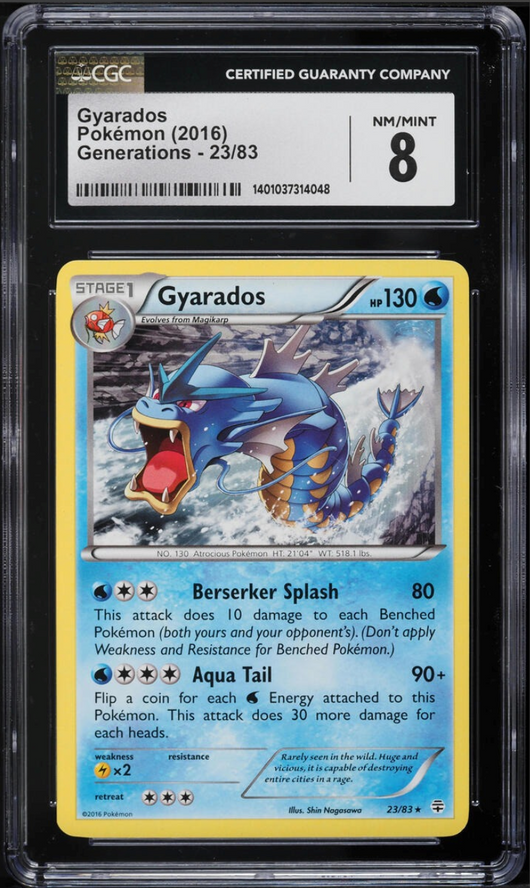 CGC 8 | Gyarados (GEN 23) Generations 2017 English