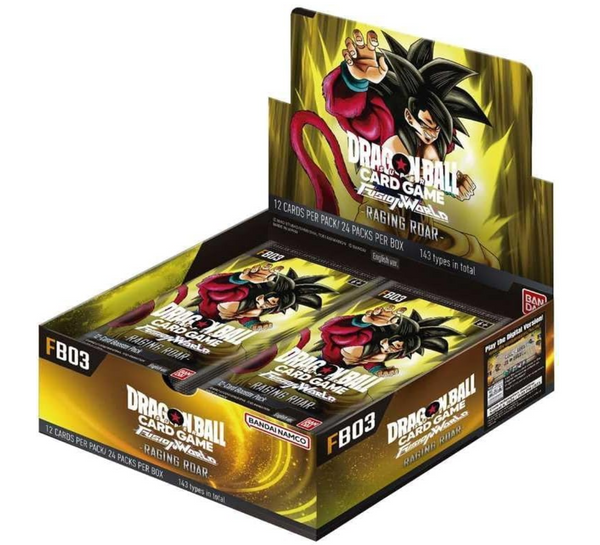 Dragon Ball | Fusion World Box FB-03 Raging Roar English 2024