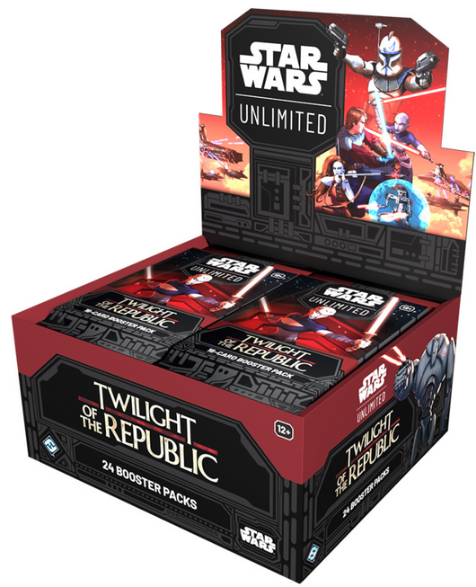 Star Wars Illimité | Boite de 24 Enveloppes Booster Spark of Rebellion Anglais 2024