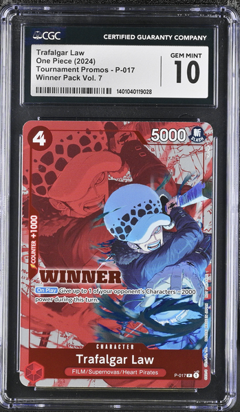 CGC 10 | One Piece Monkey.D.Luffy (P-043) Shonen Jump 2023 Japanese