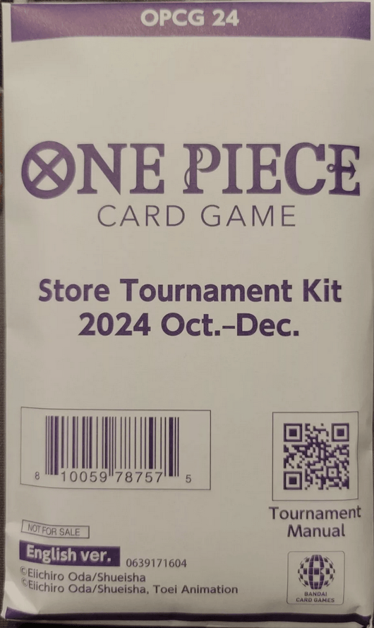 POKEMILLON One Piece | Pack de Sobres Tournament Kit 2024 Oct - Dec EU Versión Inglés 2024