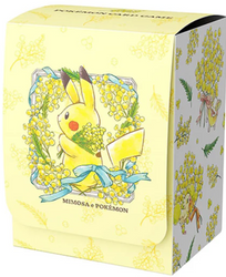 Pokémon | Pokemon Center Japan - Pikachu Mimosa e Pokemon Deck Case  Porta Mazos