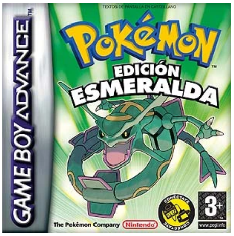 Game Boy Advance | Pokémon Edición Esmeralda PAL España