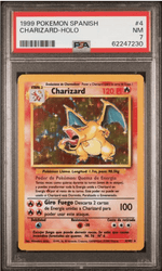 POKEMILLON Segunda Mano PSA 7 | Charizard (BS 4) Base Set Español 1999