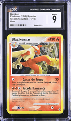 CGC 9 | Blaziken Lv.56 (GE 1) Great Encounters 2008 Español