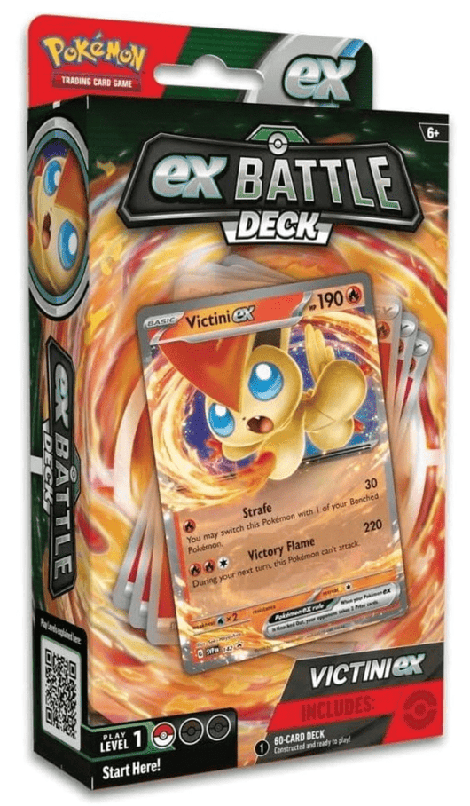 POKEMILLON Pokémon | Mazo Victini ex Battle Deck Inglés 2024