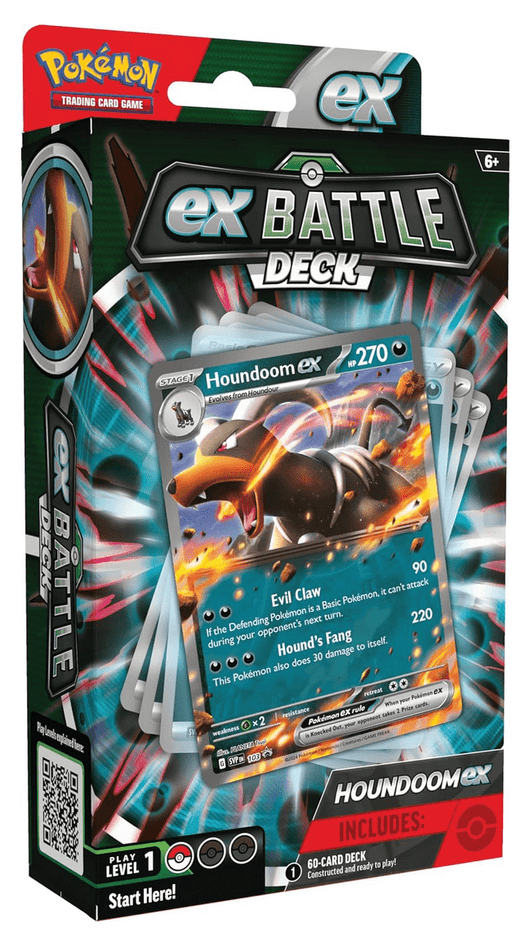 POKEMILLON Pokémon | Mazo Houndoom ex Battle Deck Inglés 2024