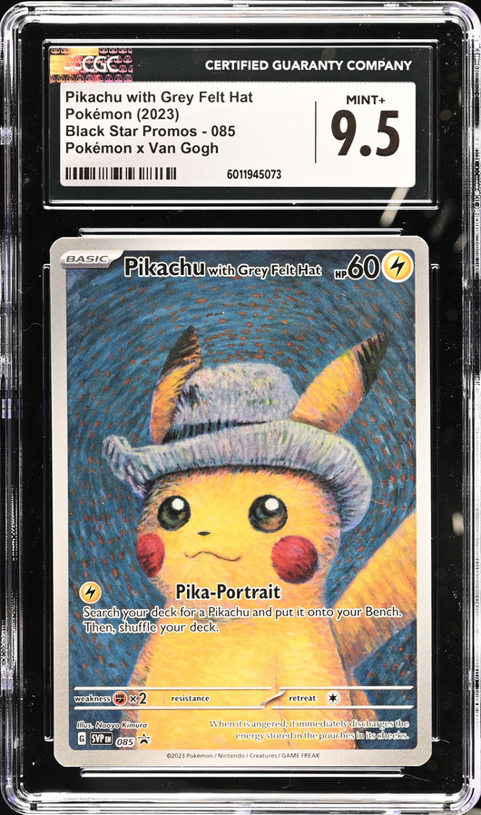 CGC 9.5 | Pikachu with Grey Felt Hat (SVP 085) 2023 Inglés