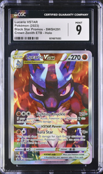 CGC 9 | Lucario VSTAR (SWSH 291) 2022 Inglés