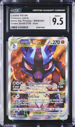 CGC 9.5 | Lucario VSTAR (SWSH 291) 2022 Inglés