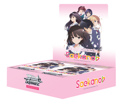 Weiß Schwarz | Booster Box 16 Sobre de Saekano How to Raise a Boring Girlfriend. flat Inglés 2024