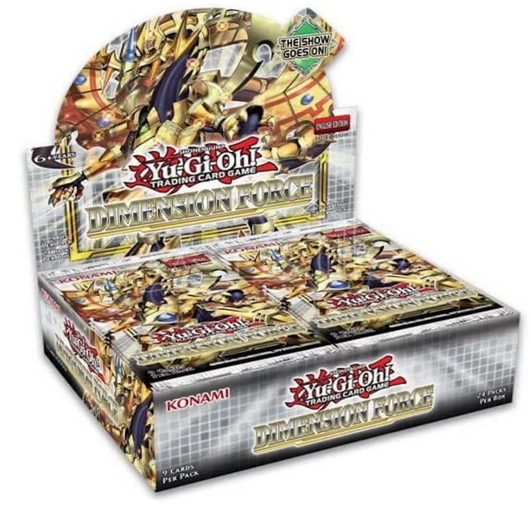 [Precompra] Yu-Gi-Oh! | Booster Box de 24 Sobres de Dimension Force 2022 Inglés