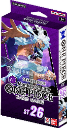 [Precompra] One Piece | Mazo de Iniciación Purple Luffy ST-26 Inglés 2025