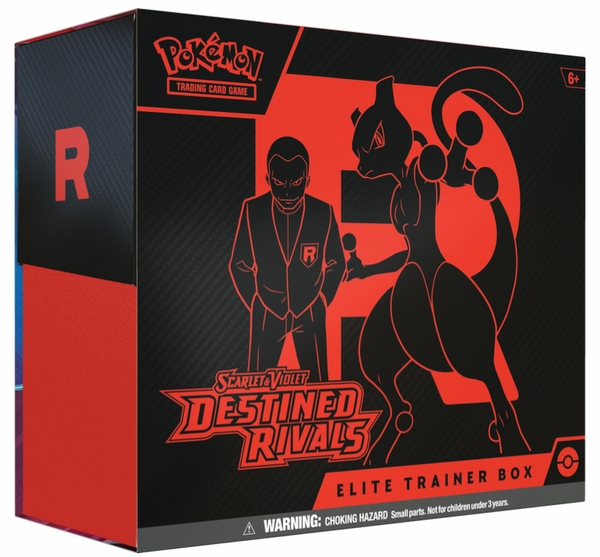 Pokémon | Caja Élite de Entrenador ETB de Destined Rivals Inglés 2025