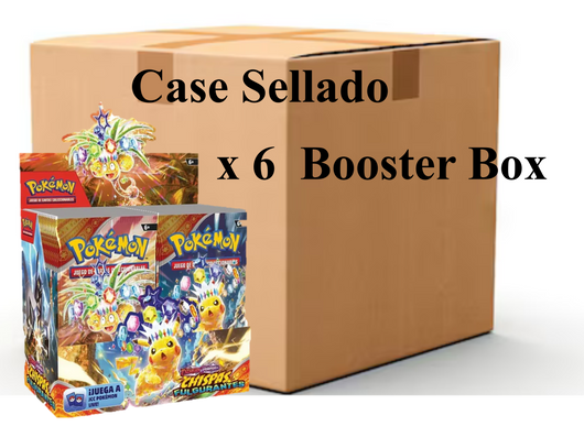 Pokémon | Case 6 Caja de 36 Sobres Booster Box Surging Sparks Inglés 2024