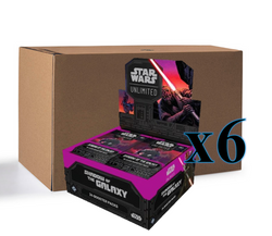 Star Wars Illimité | Etui 6 boîtes de 24 enveloppes de Shadows Of The Galaxy Anglais 2024