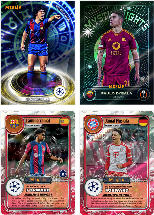 Topps | Topps UCC Superstars 23/24 - Value Box - 8 UEFA Superstars 2024 Packs