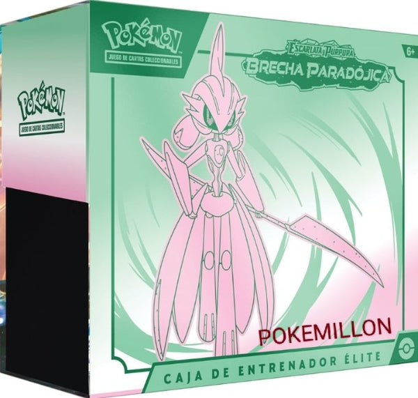 POKEMILLON Pokémon | Caja Élite de Entrenador Brecha Paradoja Ferro Caballero Español 2023