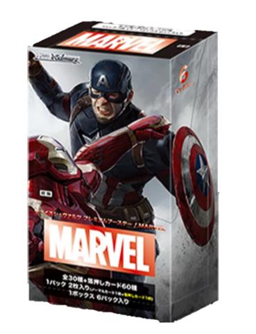 Weiss Schwarz | Caja de 6 Sobres de Marvel Premium Japonés 2024