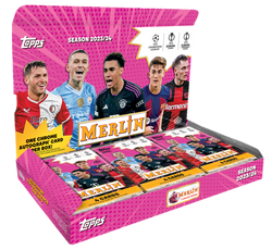 Hauts | Topps UCC Superstars 23/24 - Value Box - 8 packs UEFA Superstars 2024