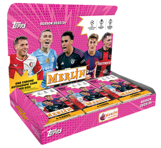 Topps | Topps UCC Superstars 23/24 - Value Box - 8 UEFA Superstars 2024 Packs