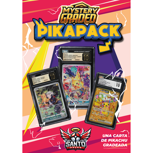 Mystery Graded Card | Una Carta Gradeada de Pikachu - Pikapack - PSA, BGS, CGC