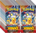 Pokémon | 18 Sobres Sueltos de Surging Sparks Inglés 2024