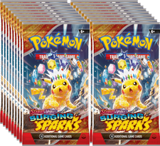 Pokémon | 18 Sobres Sueltos de Surging Sparks Inglés 2024