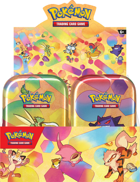 Pokémon | Box of 10 Mini Tins 151 Pokémon English 2023