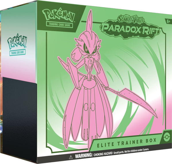 Pokémon | Paradox Rift Iron Valiant Trainer Elite Coffret Anglais 2023